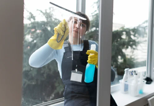 Nettoyage de vitres intérieures et extérieures à Chamigny